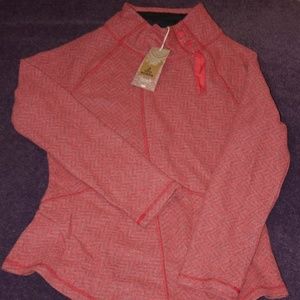 prAna Mattea Sweater Sunwashed Red